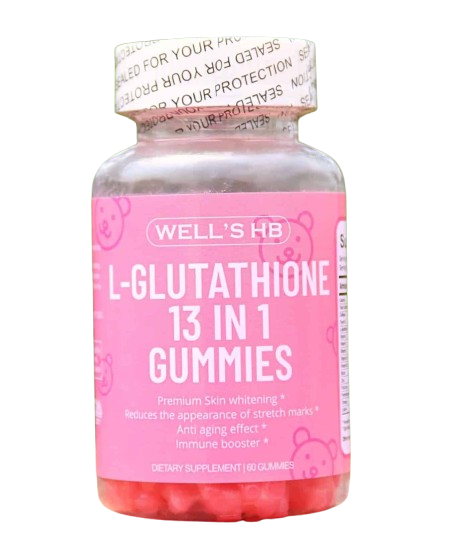 L-glutathione 13 in 1 whitening gummies