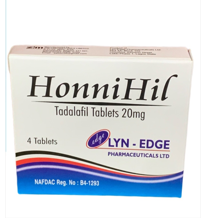 HonniHil Tadalafil 20mg 4tabs