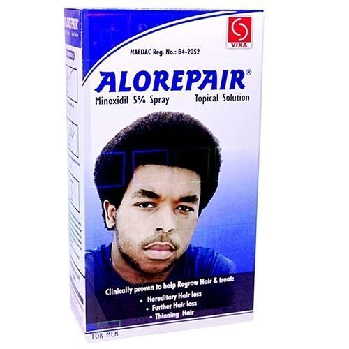 Alorepair Minoxidil 5% Spray solution for Bald/Hair loss