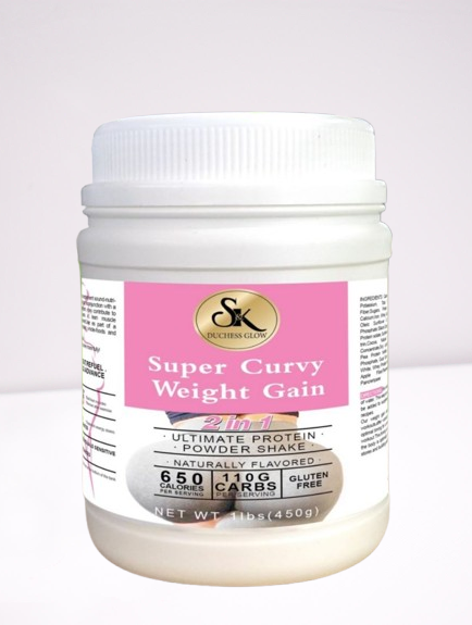 Super Curvy Weight Gain Ultimate Protein Shake Powder 450g