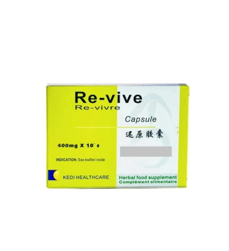 Re-vive 400mg Capsules x 10