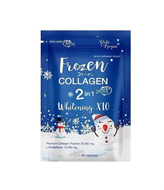 Frozen Collgen 2 in 1 whitening gummies