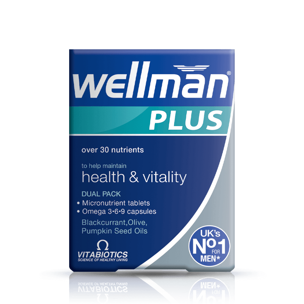 Vitabiotics Wellman plus Omega 3-6-9